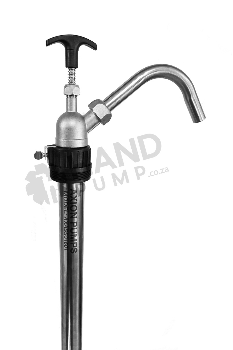 210 Litre Stainless Steel Solvent Drum Pump